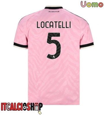 Juventus Manuel Locatelli #5 Seconda Maglia 2026-27 Manica Corta Juventus Manuel Locatelli #5 Seconda Maglia 2026-27 Manica Corta